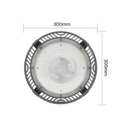 โคมไฮเบย์ LAMPTAN LED HIGH BAY UFO AERO 200 วัตต์ DAYLIGHT สีเทา_5