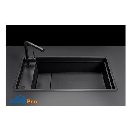 ซิงค์ฝัง 1 หลุม METRIX DIALOGO-ST-K86 สีดำ_1