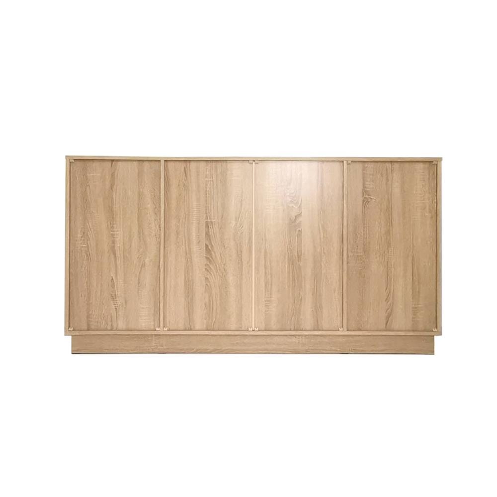 ตู้วางทีวี ME LIVING 160 ซม. สี SOLID OAK/MARBLE GREY