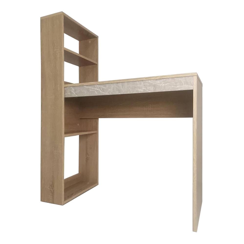 โต๊ะทำงาน ME LIVING 96 ซม. สี SOLID OAK/MARBLE
