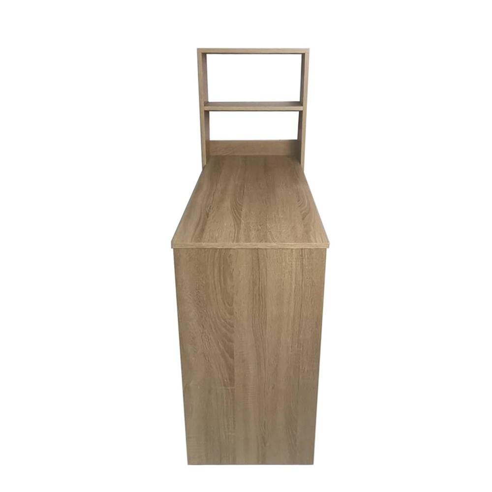 โต๊ะทำงาน ME LIVING 96 ซม. สี SOLID OAK/MARBLE