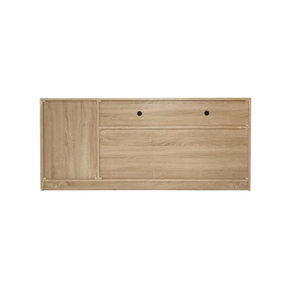 ตู้วางทีวี ME LIVING 150 ซม. สี SOLID OAK/MARBLE GREY