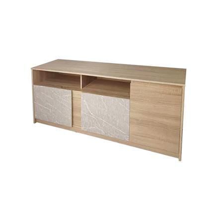 ตู้วางทีวี ME LIVING 150 ซม. สี SOLID OAK/MARBLE GREY_2