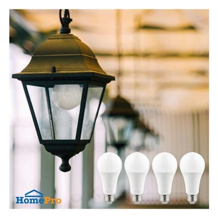หลอด LED L&E A60 BULB 18 วัตต์ WARM WHITE E27 แพ็ก 4 ชิ้น_3