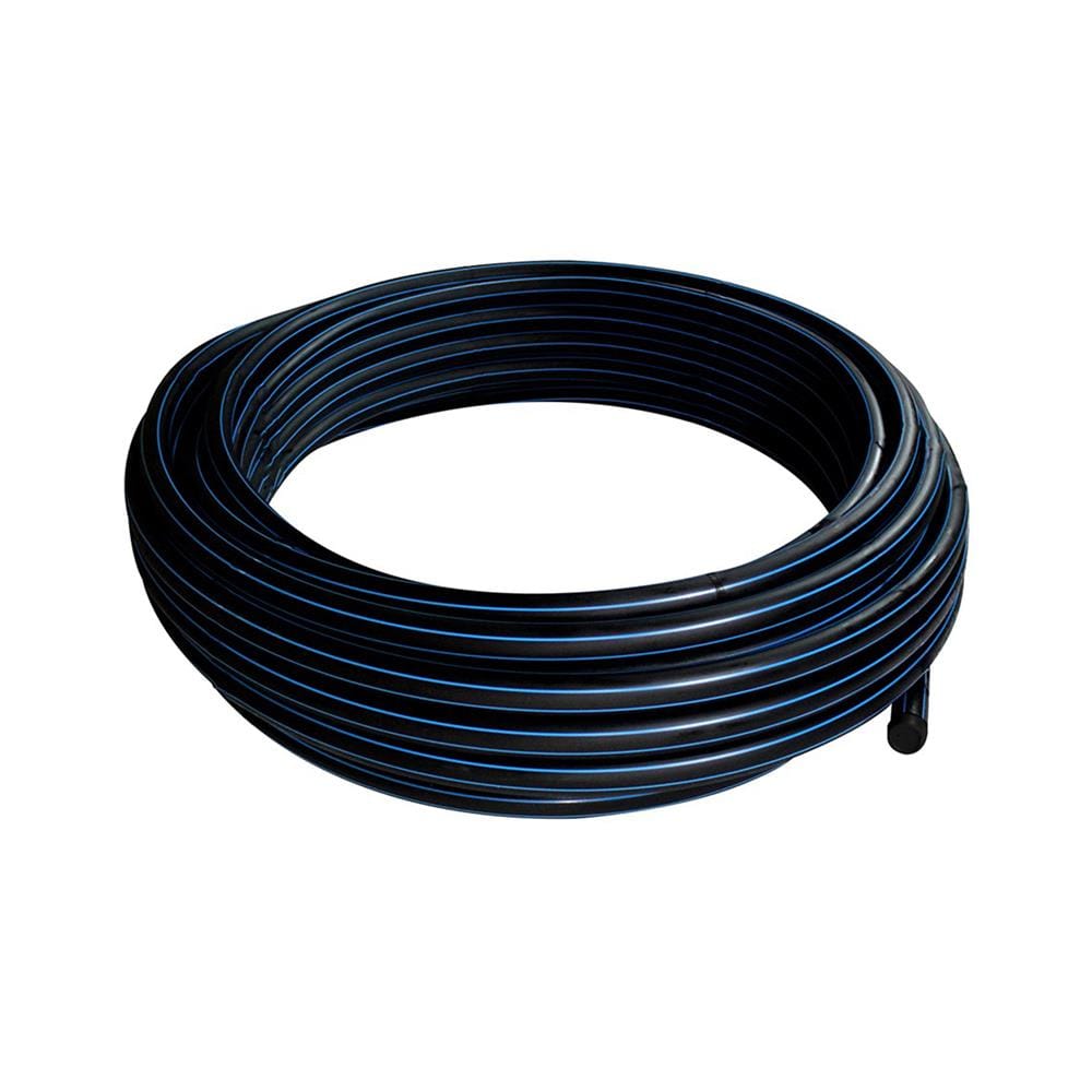 ท่อ HDPE คาดฟ้า ตรามือ PN10 PE100 32 มม. X 100 ม.