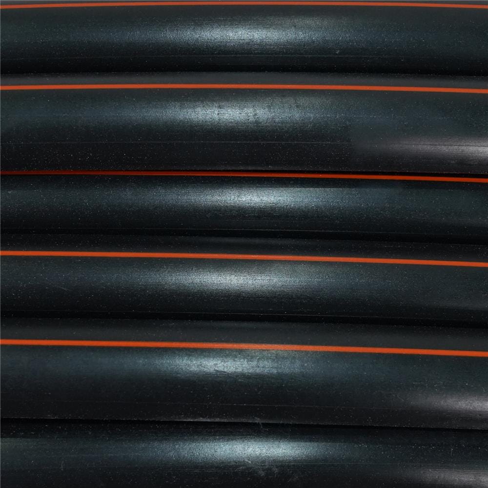 ท่อ HDPE คาดส้ม SPRING PN4 20 มม. x 50 ม.