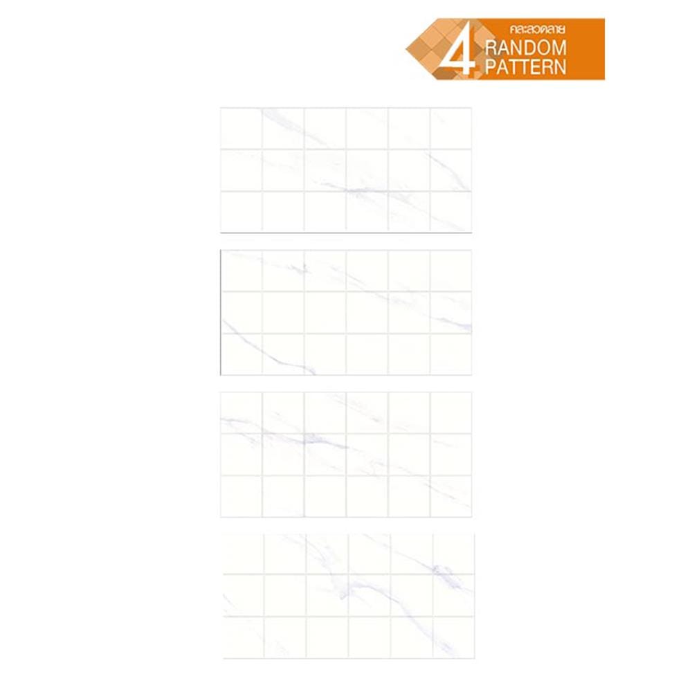 กระเบื้องผนัง 30x60 ซม. TARA อากิระ ไวท์ 1.44M2