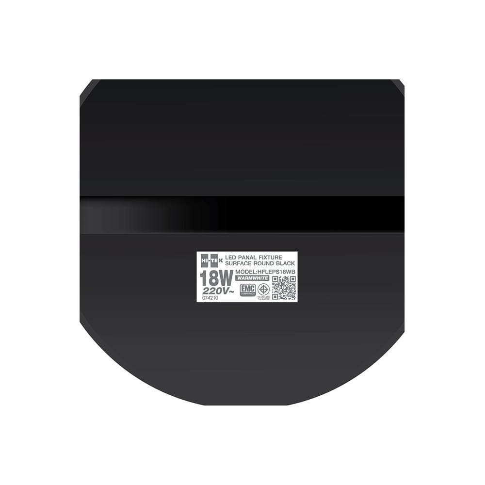 ดาวน์ไลท์ LED HI-TEK HFLEPS18WB 7.5 นิ้ว 18 วัตต์ WARM WHITE สีดำ