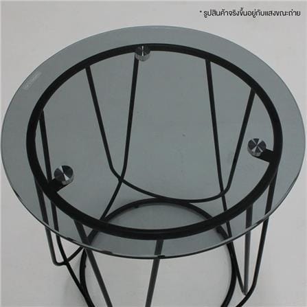 โต๊ะข้าง KONCEPT SCOTCH D40 สีดำ_1