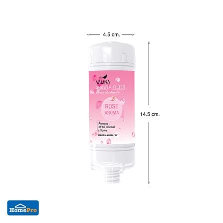 ตัวกรองอาบน้ำ VALINA VIT C กลิ่น ROSE_8