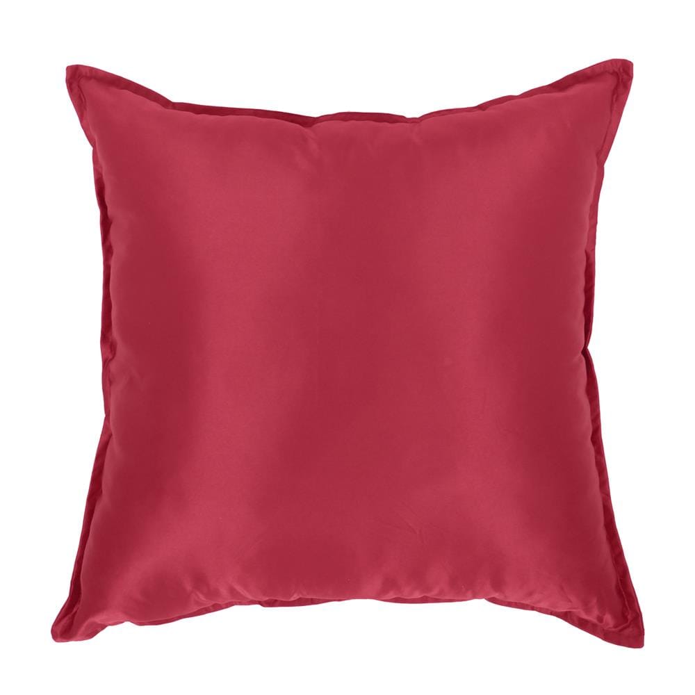 หมอนอิง HOME LIVING STYLE SATINY 24X24 นิ้ว สีแดง