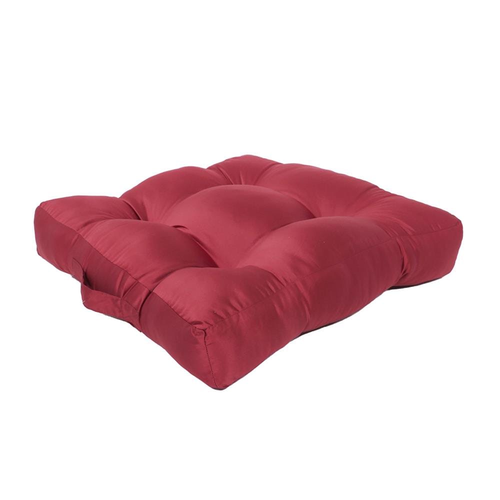 เบาะรองนั่ง HOME LIVING STYLE SATINY 22X22 นิ้ว สีแดง