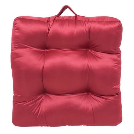 เบาะรองนั่ง HOME LIVING STYLE SATINY 22X22 นิ้ว สีแดง_0