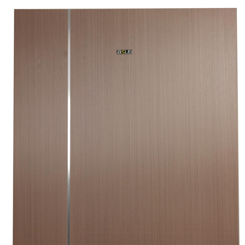ประตูภายใน UPVC AZLE LT-11 80X200 ซม. สีวอลนัท เจาะลูกบิด