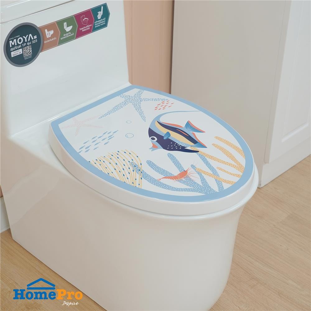 ฝารองนั่ง SLOW CLOSE MOYA MCT015 AQUARIUM