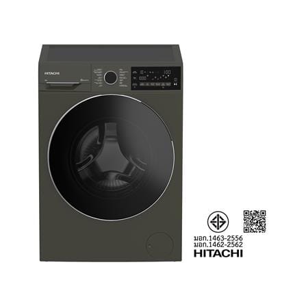 เครื่องซักผ้าฝาหน้า HITACHI BD90XFVEM 9 กก. 1400RPM อินเวอร์เตอร์ สีดำ_6
