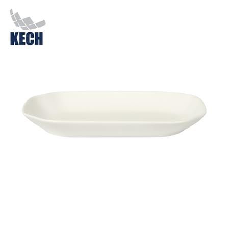 จานเหลี่ยม PORCELAIN KECH SNOW 10 นิ้ว