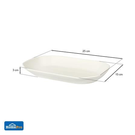 จานเหลี่ยม PORCELAIN KECH SNOW 10 นิ้ว_6