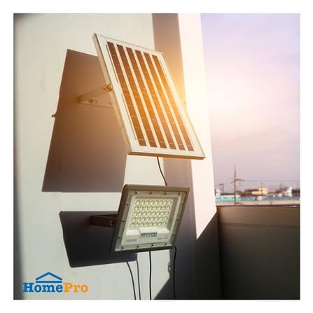 ไฟสปอตไลท์ SOLAR NAGAS BRIGHT 100 วัตต์ DAYLIGHT สีเทา_6