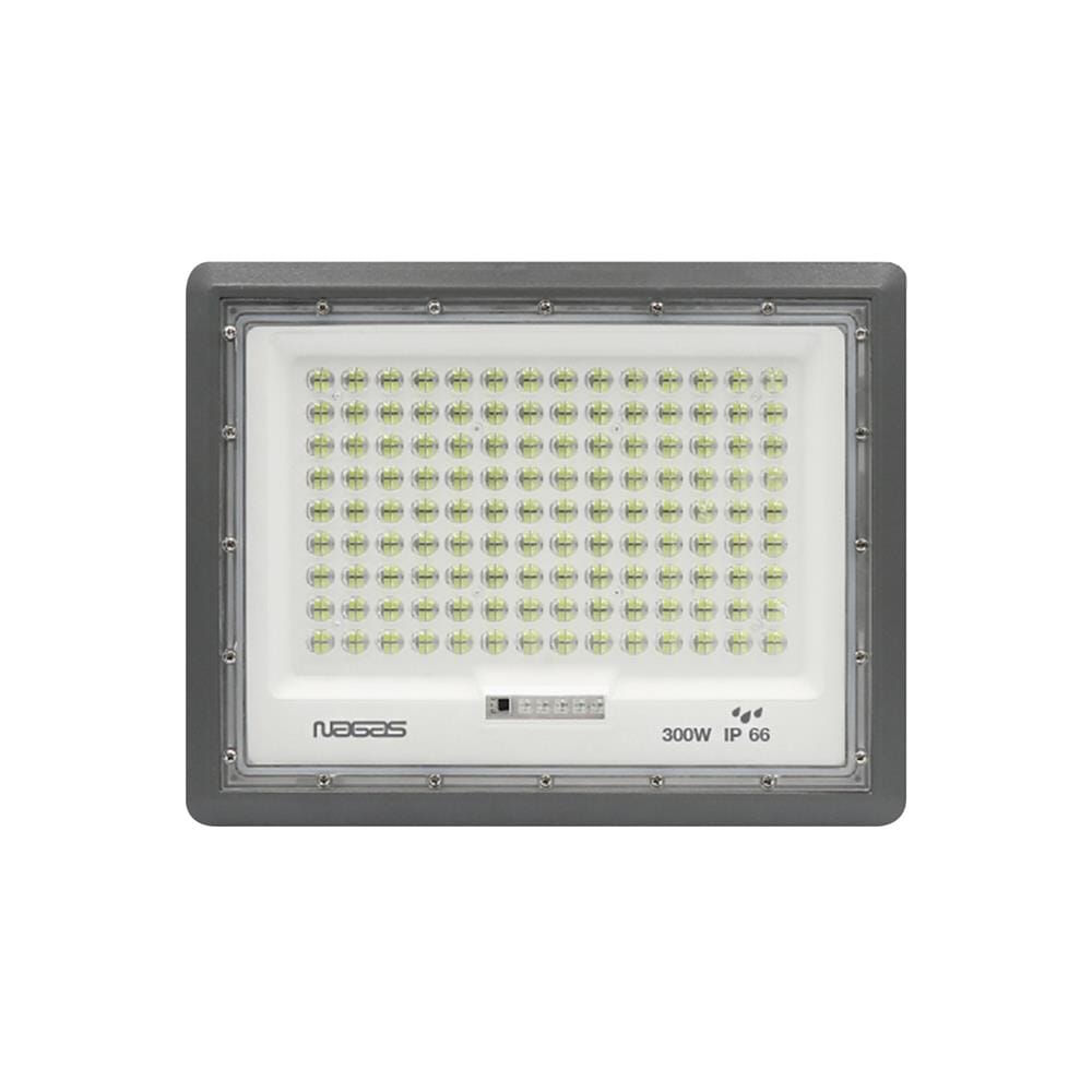 ไฟสปอตไลท์ SOLAR NAGAS BRIGHT 300 วัตต์ DAYLIGHT สีเทา