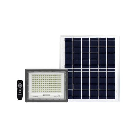 ไฟสปอตไลท์ SOLAR NAGAS BRIGHT 300 วัตต์ DAYLIGHT สีเทา_2