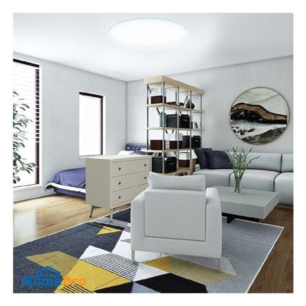 ไฟเพดาน LED TOSHIBA RLDT01C036VACTH1A 16 นิ้ว 36 วัตต์ DAYLIGHT/COOL WHITE/WARM WHITE สีขาว_5