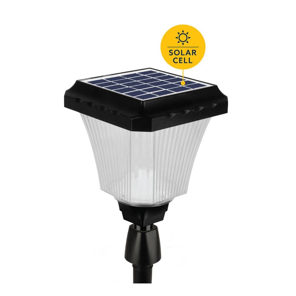 ไฟจัดสวน SOLAR LAMPTAN FOUNTAIN 2 วัตต์ DAYLIGHT/COOL WHITE/WARM WHITE สีดำ