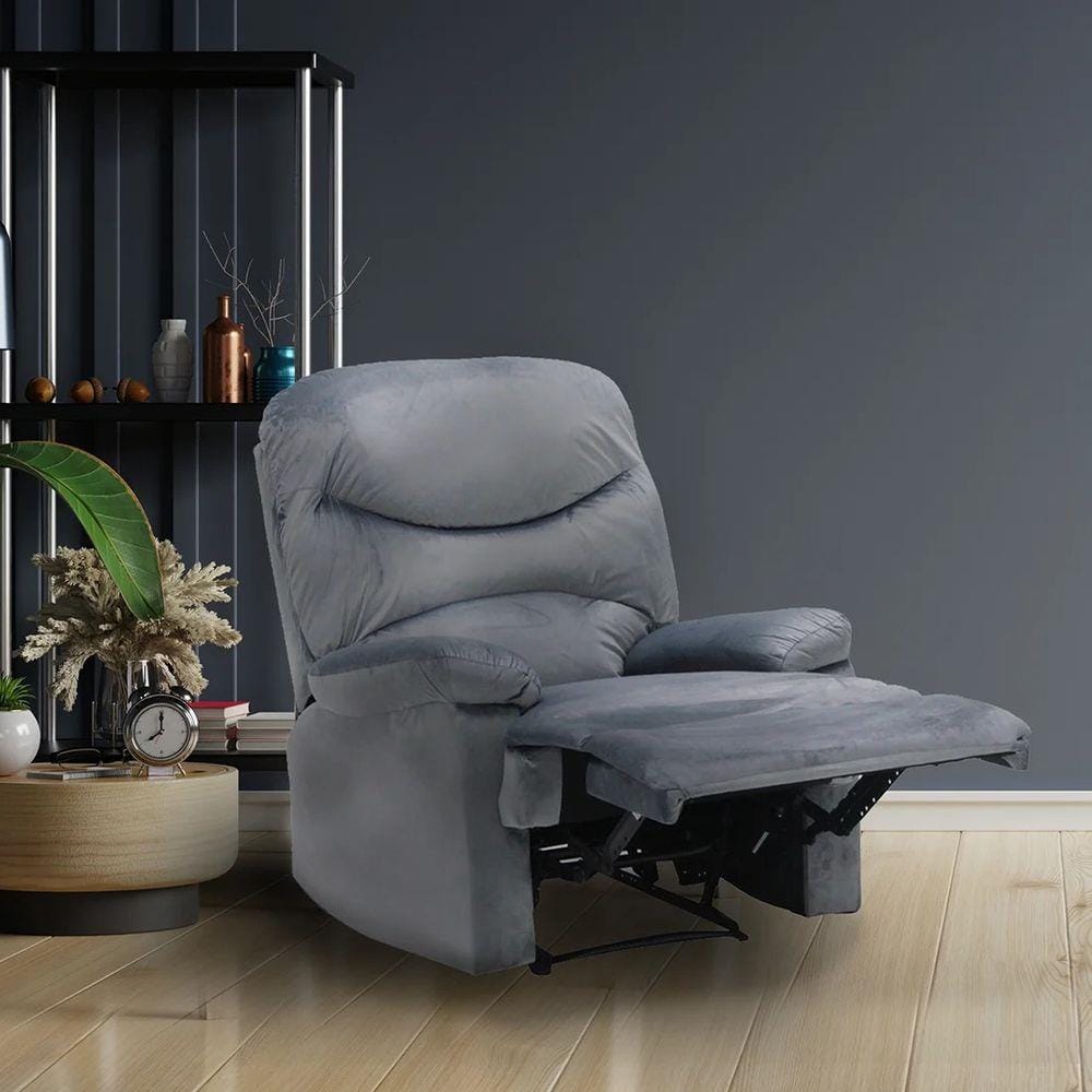 เก้าอี้ปรับนอน KONCEPT LOCCO สีเทา