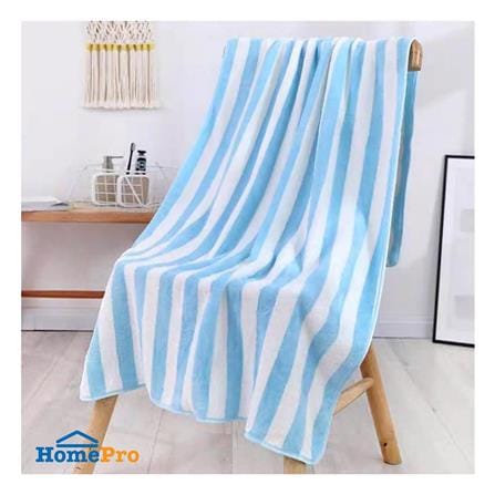 ผ้าขนหนู HANSEN 27X55 นิ้ว สี WHITE-BLUE_1