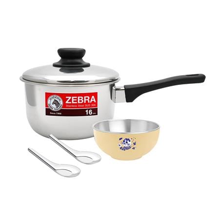 ชุดหม้อ ZEBRA HAPPY TIGER 5 ชิ้น_0