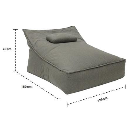 สตูล KONCEPT BEANBAG ROWAN สีน้ำตาล_4