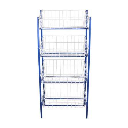 ชั้นวางของ 4 ชั้น ME LIVING SUPER 42X63X141.5 ซม. สีน้ำเงิน_1
