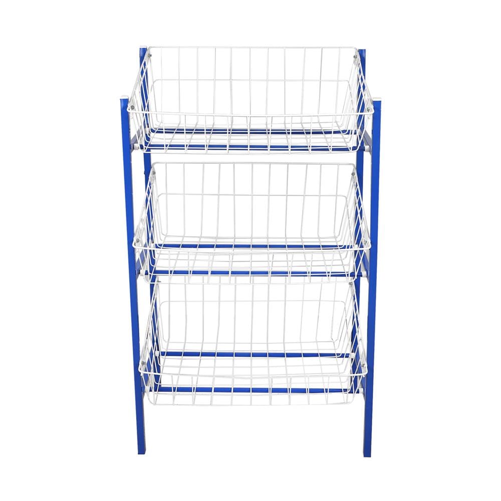 ชั้นวางของ 3 ชั้น ME LIVING SUPER 42X63X107.5 ซม. สีน้ำเงิน