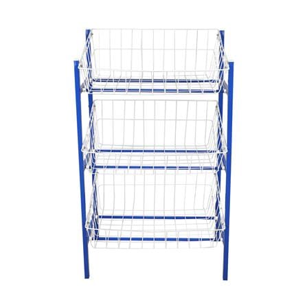ชั้นวางของ 3 ชั้น ME LIVING SUPER 42X63X107.5 ซม. สีน้ำเงิน_1