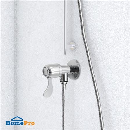 วาล์วฝักบัว 1 ทาง BATH TIME BT-001-7 สีเงิน_3