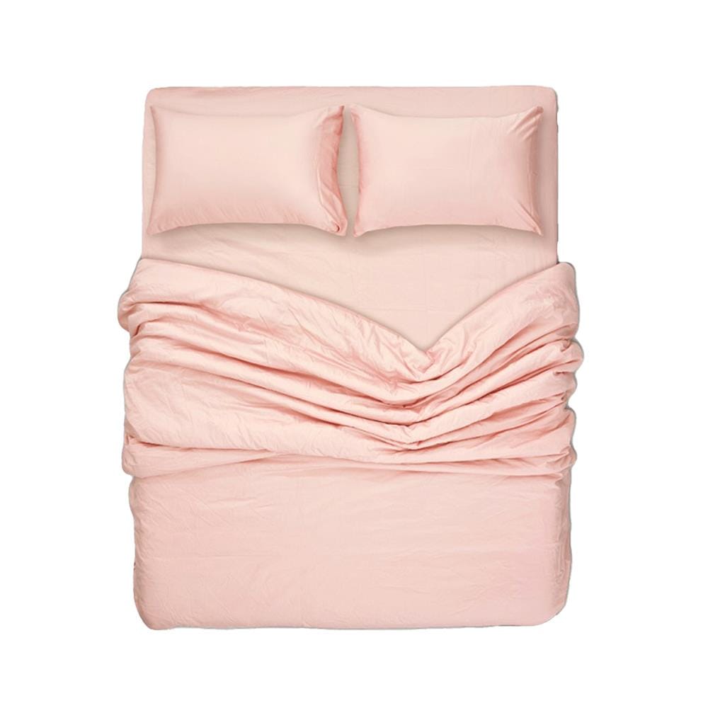 ชุดผ้าปูที่นอน 6 ฟุต 7 ชิ้น BENEATH PEONY PINK