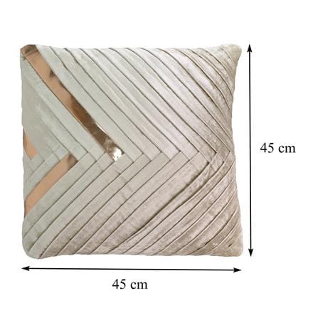 หมอนอิง HOME LIVING STYLE MIKA 18X18 นิ้ว สีครีม_8