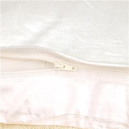 หมอนอิง HOME LIVING STYLE MINK 18X18 นิ้ว สีครีม_2