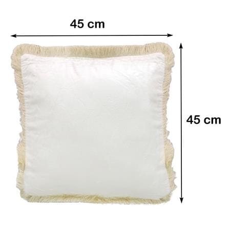 หมอนอิง HOME LIVING STYLE MINK 18X18 นิ้ว สีครีม_8