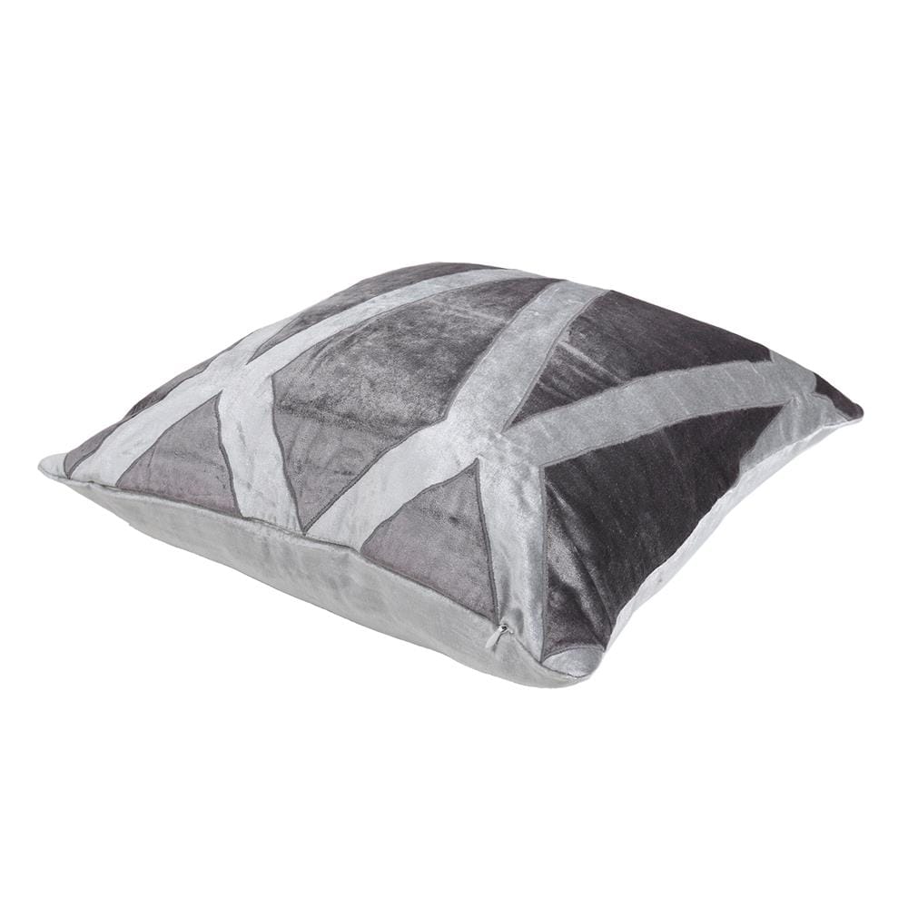 หมอนอิง HOME LIVING STYLE MONIQUE 18X18 นิ้ว สีเทา