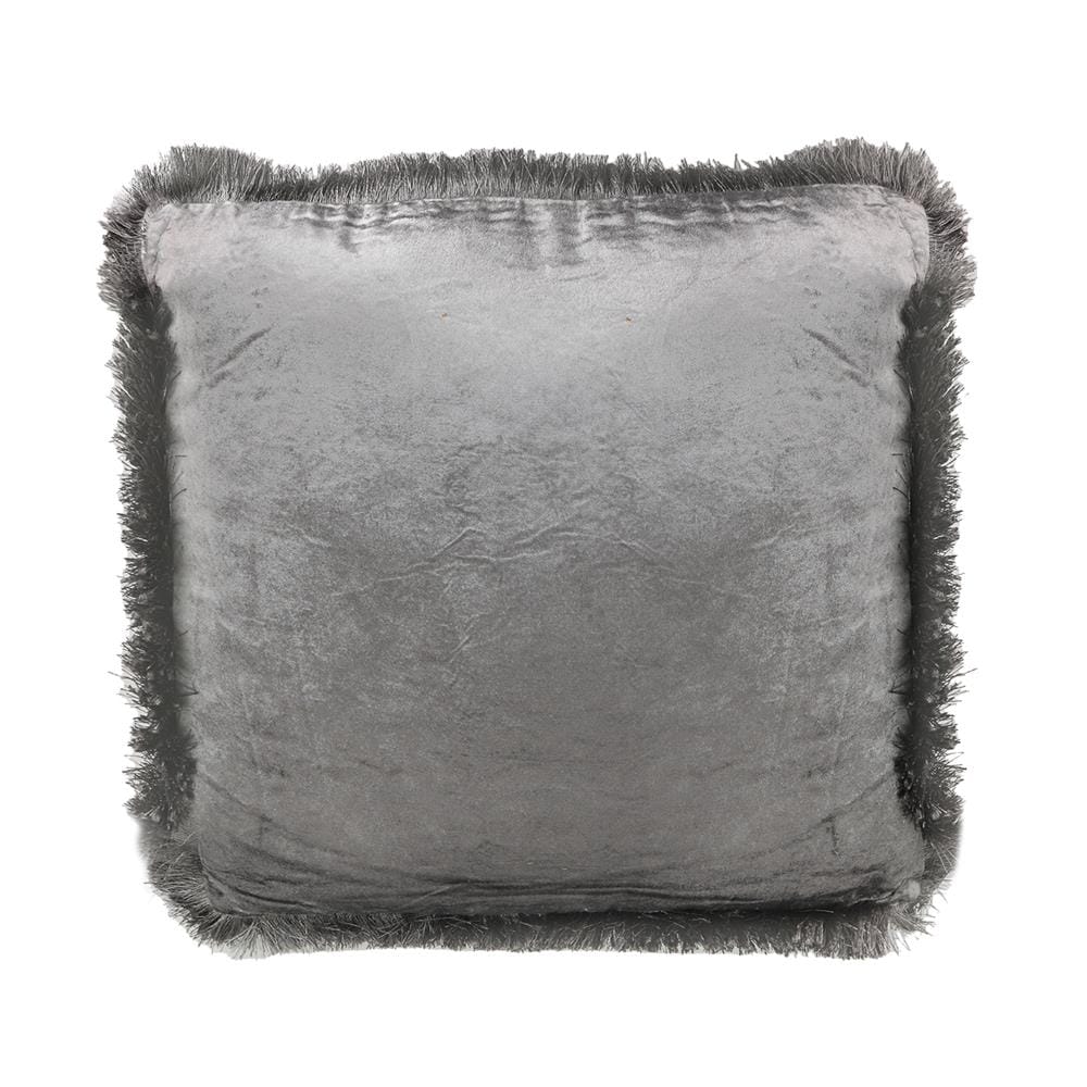 หมอนอิง HOME LIVING STYLE MINK 18X18 นิ้ว สีเทา_0
