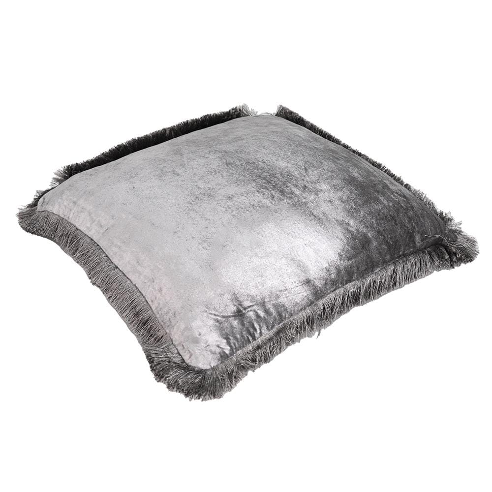 หมอนอิง HOME LIVING STYLE MINK 18X18 นิ้ว สีเทา