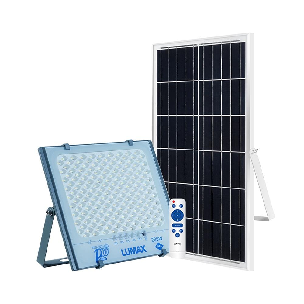 ไฟสปอตไลท์ SOLAR LUMAX 58-L0023 200 วัตต์ DAYLIGHT สีเทา
