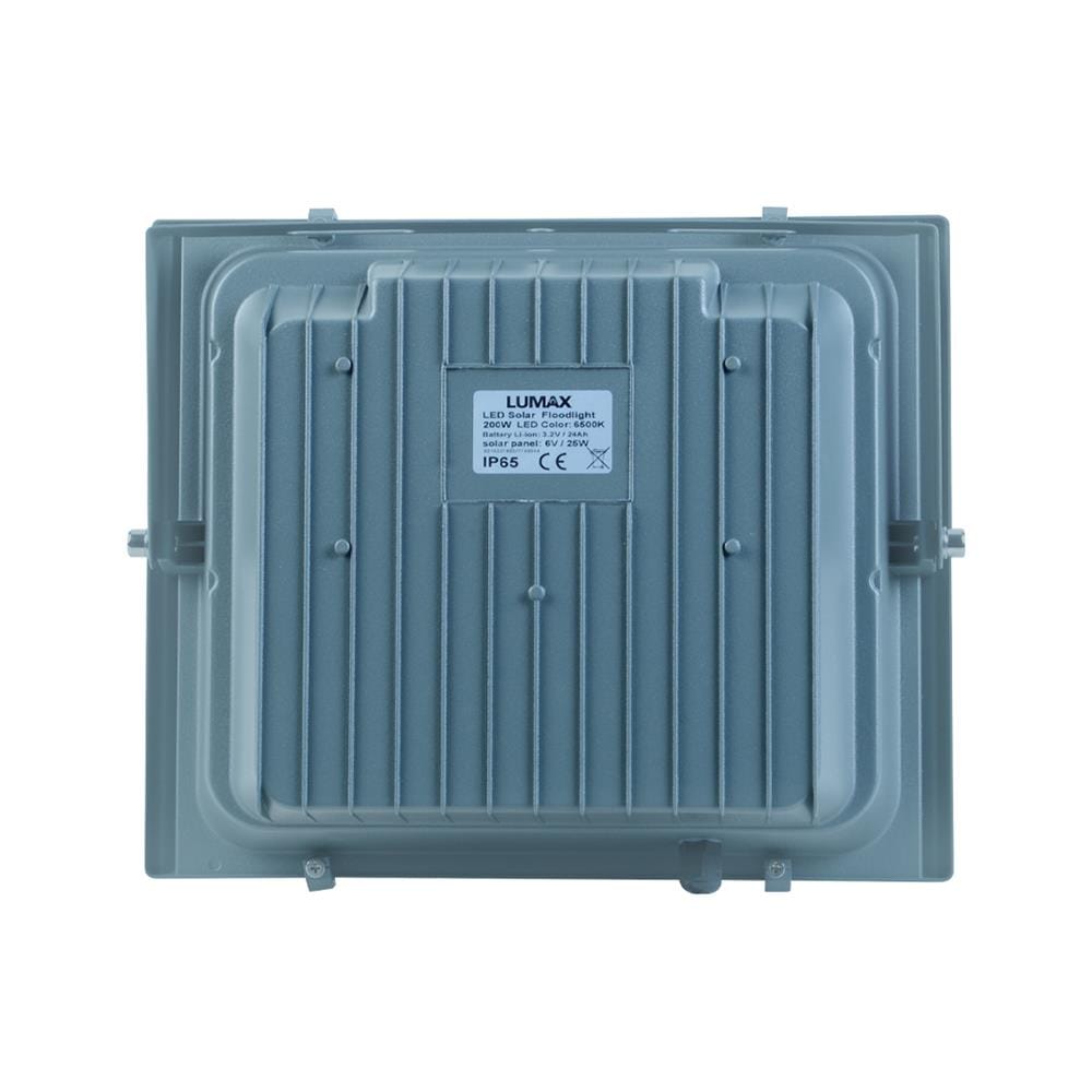 ไฟสปอตไลท์ SOLAR LUMAX 58-L0023 200 วัตต์ DAYLIGHT สีเทา