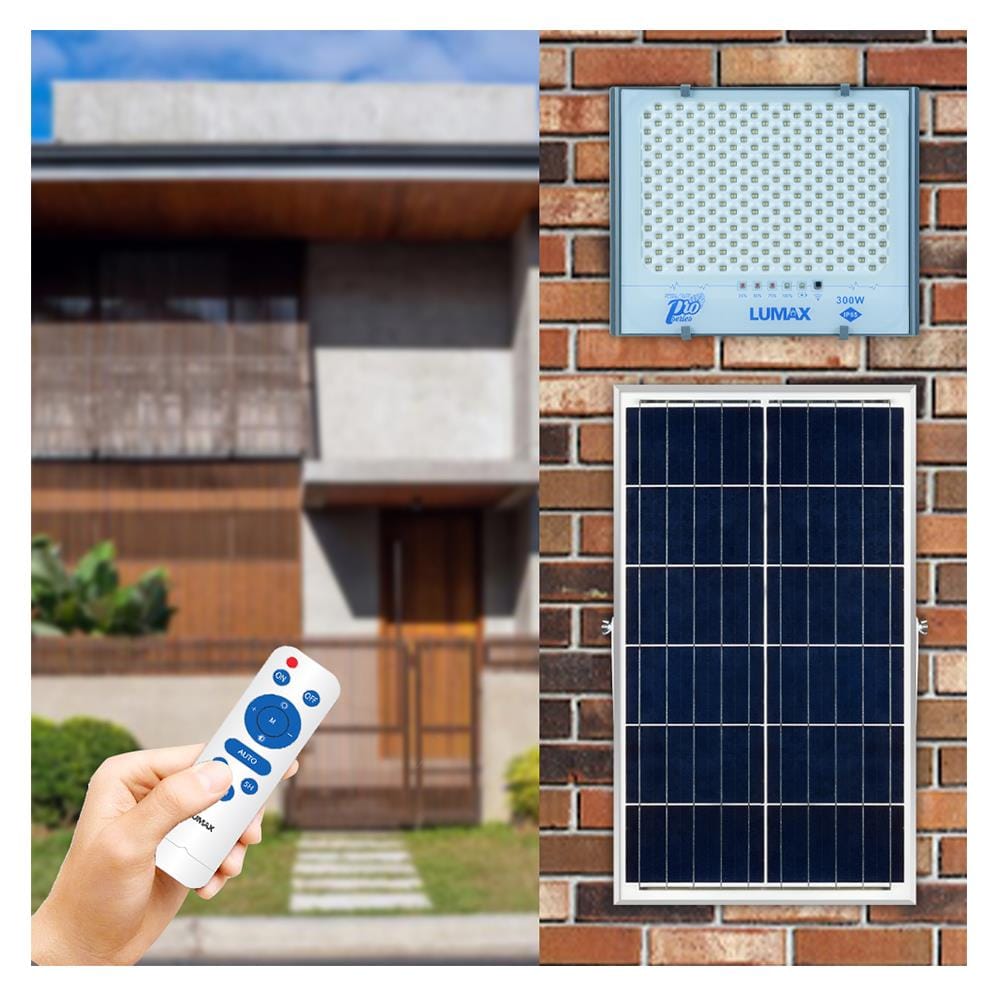 ไฟสปอตไลท์ SOLAR LUMAX 58-L0024 300 วัตต์ DAYLIGHT สีเทา