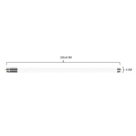 หลอด LED ยาว PANASONIC T8 TUBE SE 20 วัตต์ WARM WHITE G13_4