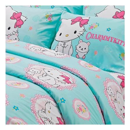 ชุดผ้าปูที่นอน 6 ฟุต 5 ชิ้น TULIP C.KITTY 60012-DLC122_1