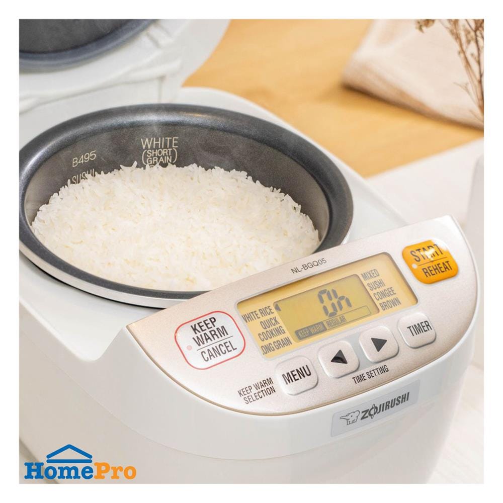 หม้อหุงข้าว DIGITAL ZOJIRUSHI NLBGQ05WA 0.5 ลิตร