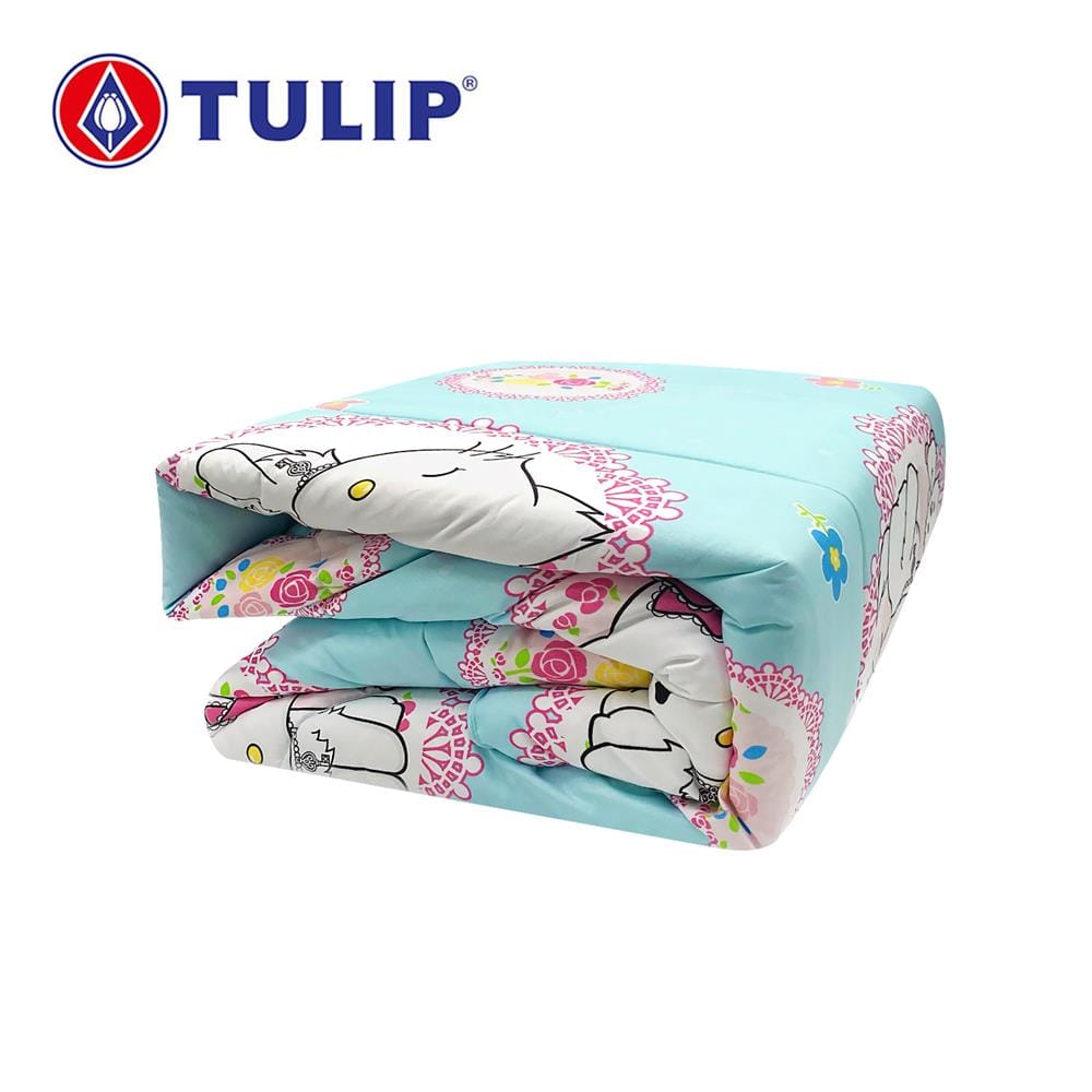 ผ้านวม TULIP C.KITTY 60X80 นิ้ว 60207-DLC122