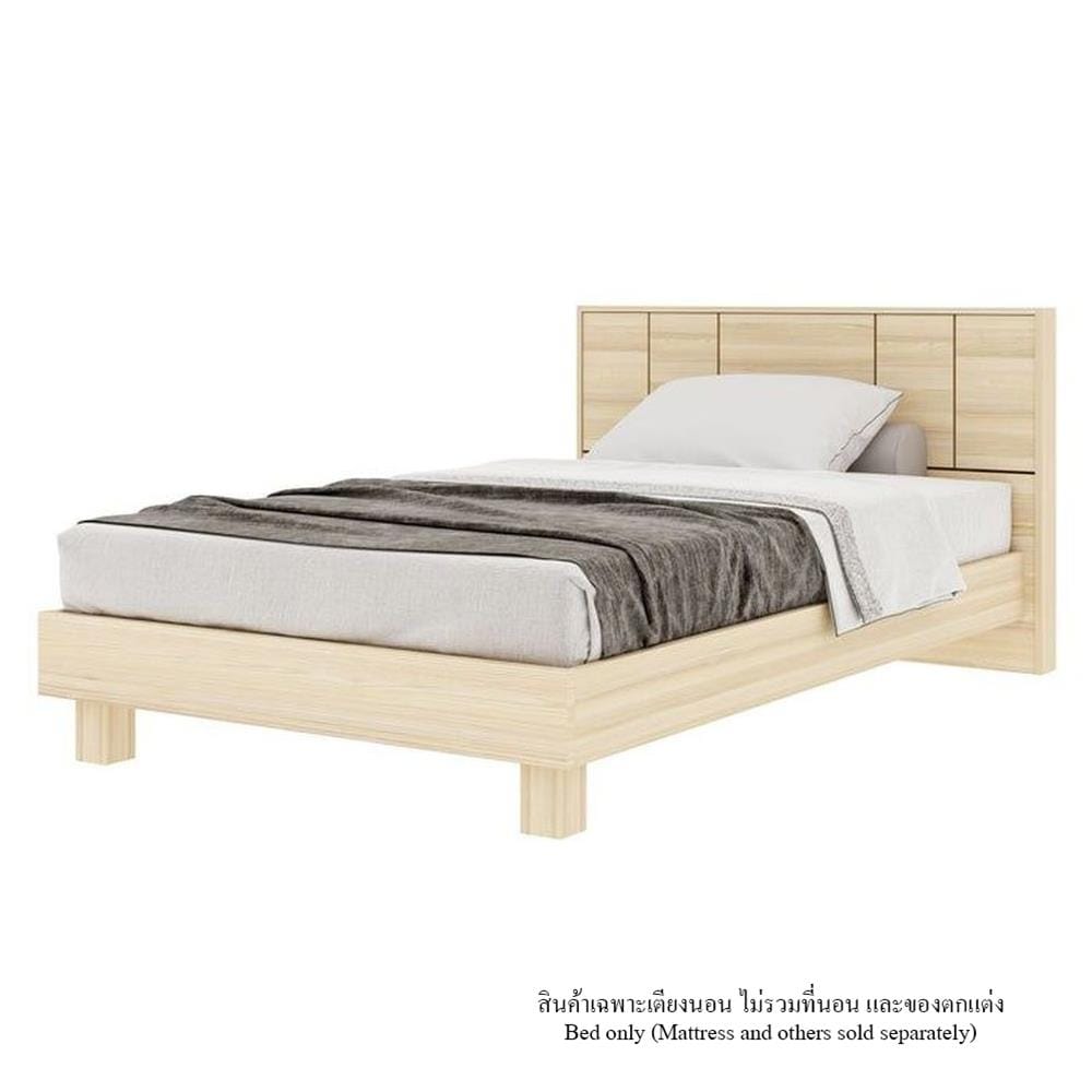เตียง 3.5 ฟุต KONCEPT HAKONE สีไม้อ่อน